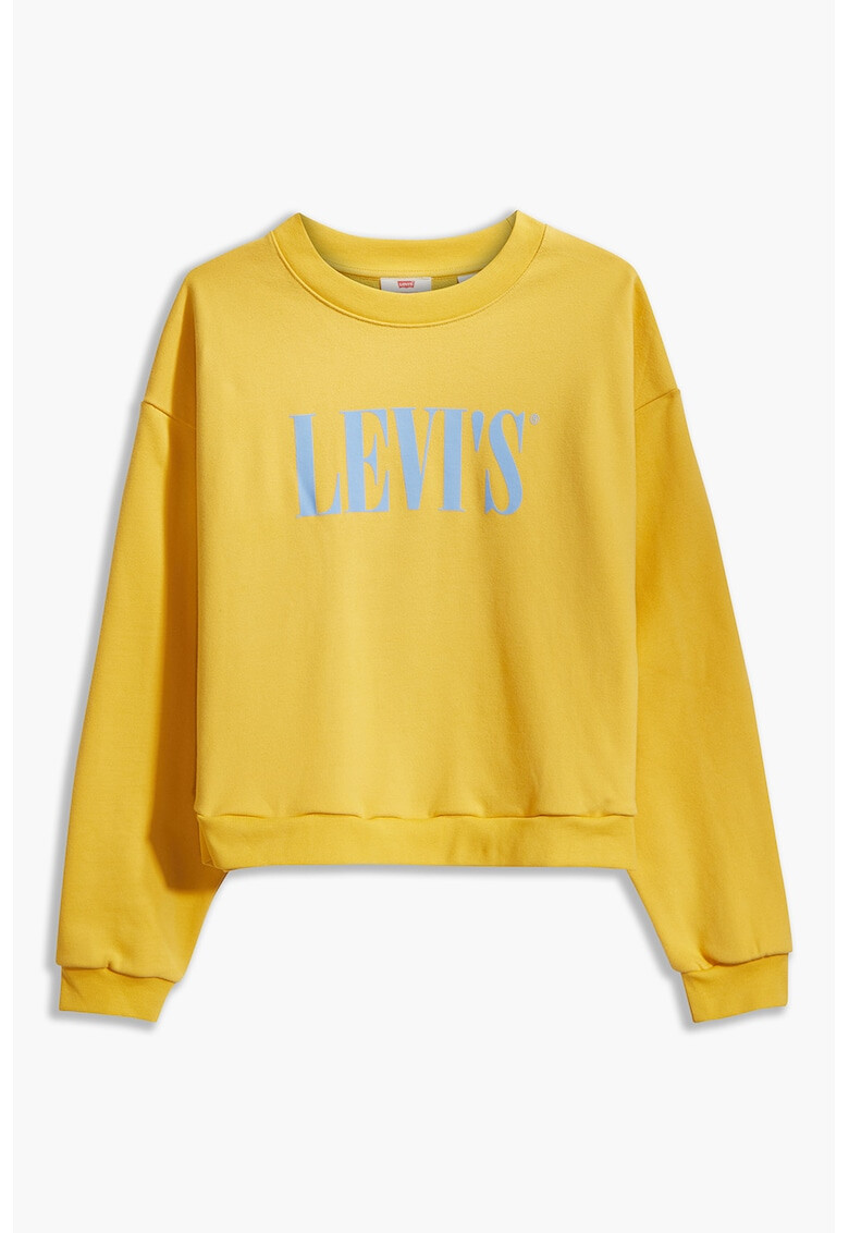 Levi's Къс суитшърт с лого - Pepit.bg