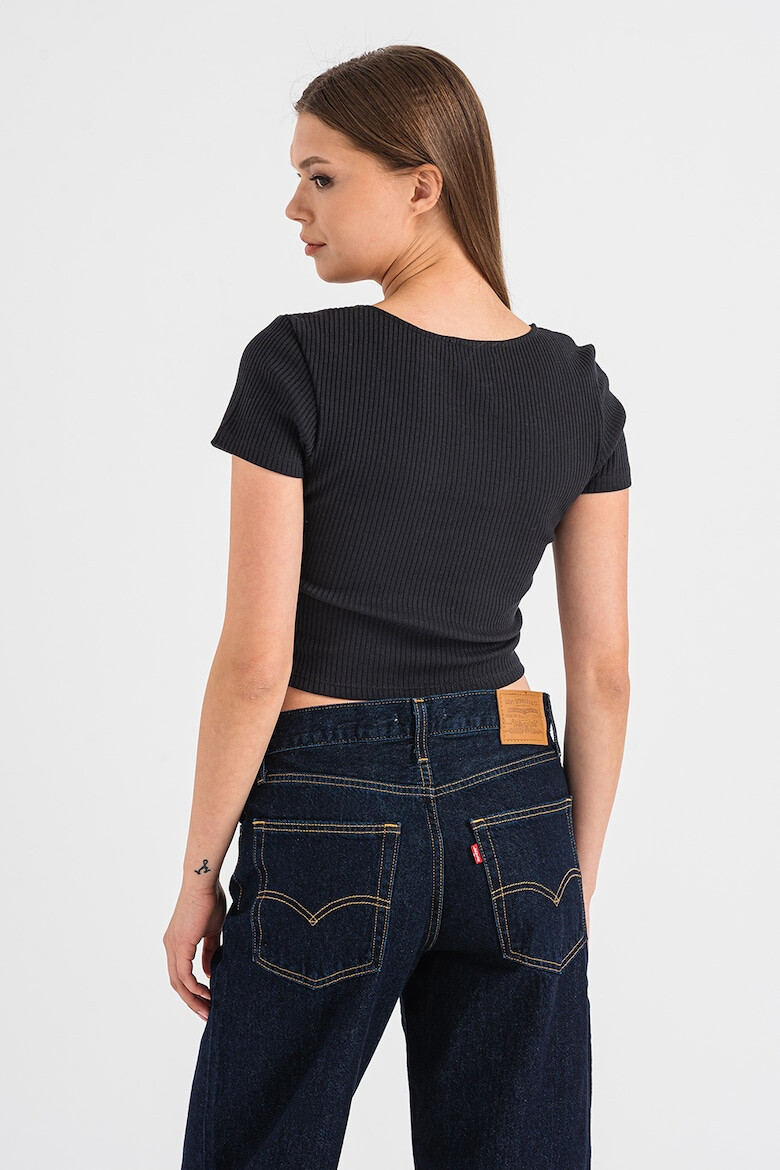 Levi's Къса тениска с копчета - Pepit.bg