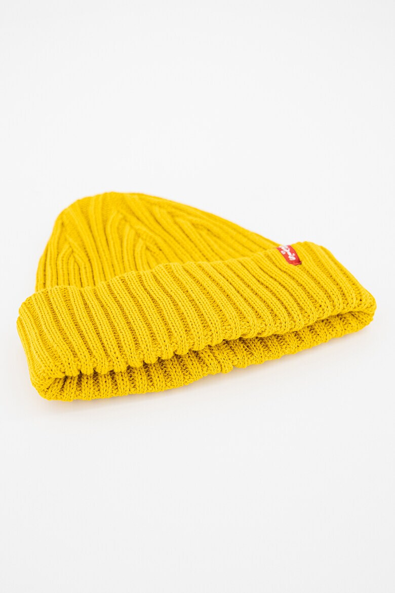 Levi's Памучна рипсена шапка - Pepit.bg