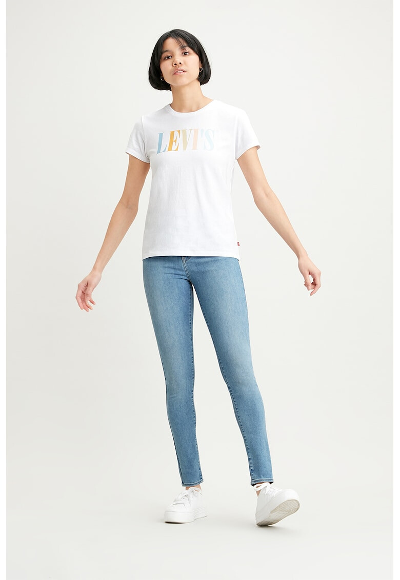 Levi's Тениска с овално деколте и лого - Pepit.bg