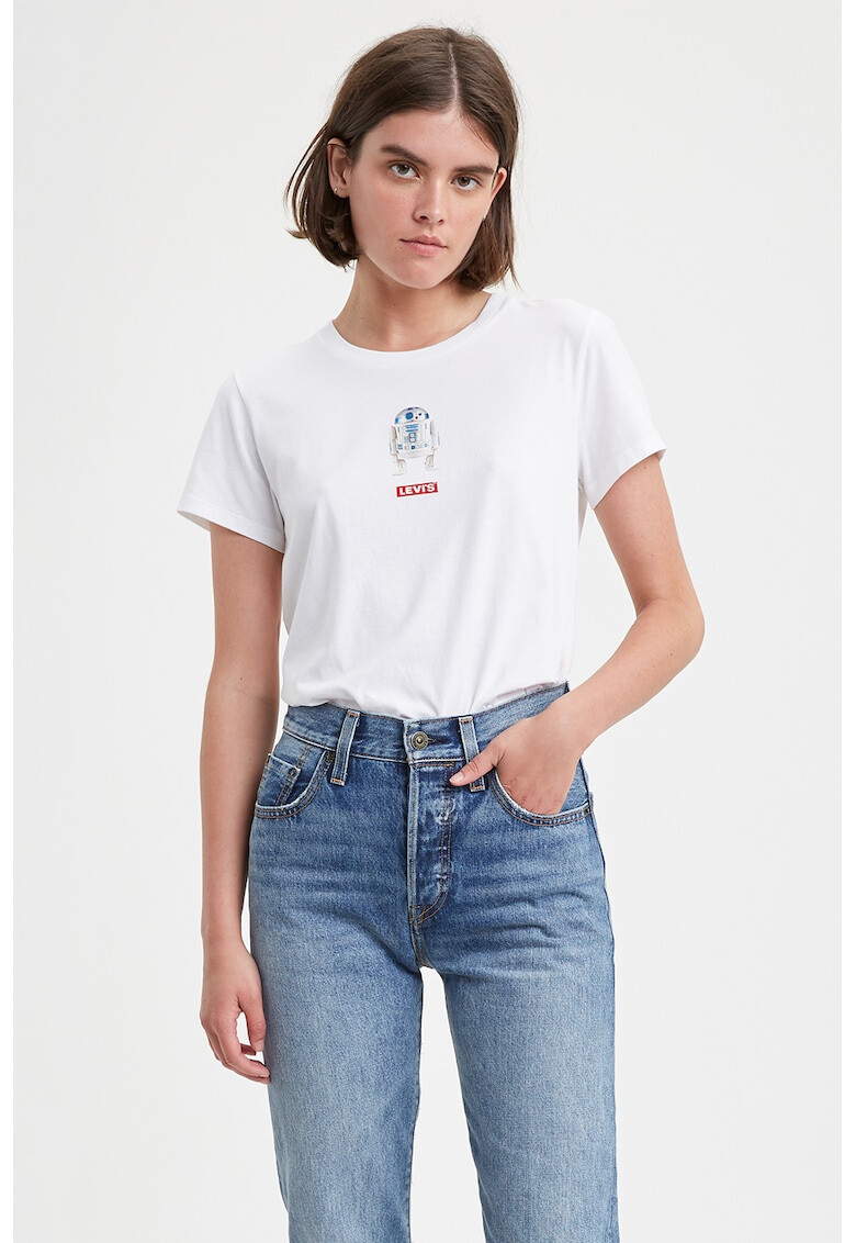Levi's Памучна тениска с лого - Pepit.bg