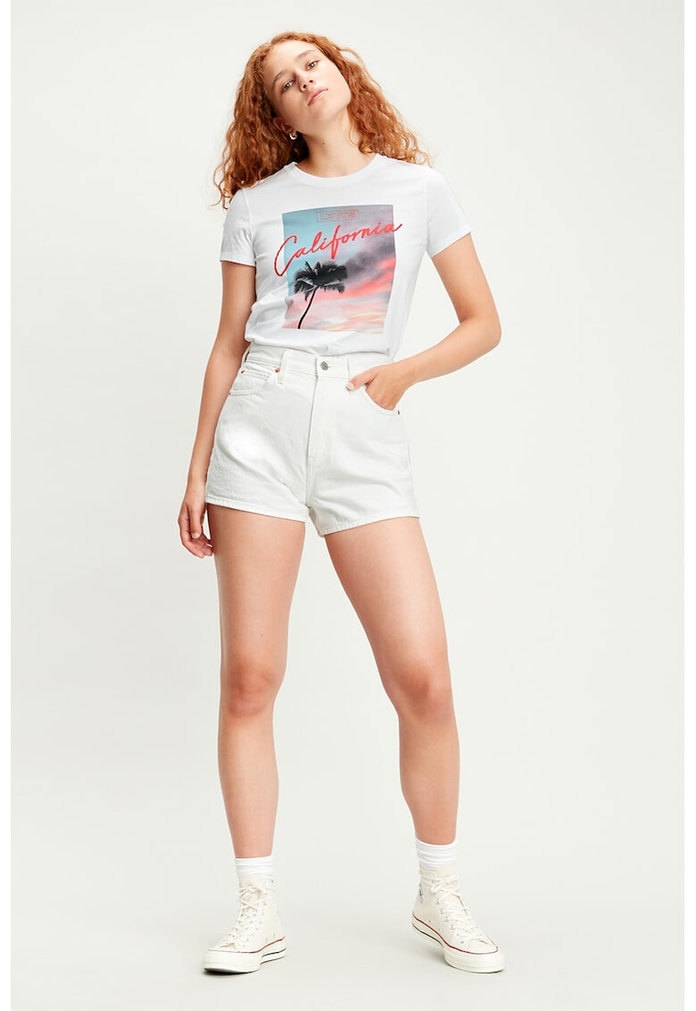 Levi's Памучна тениска с лого - Pepit.bg