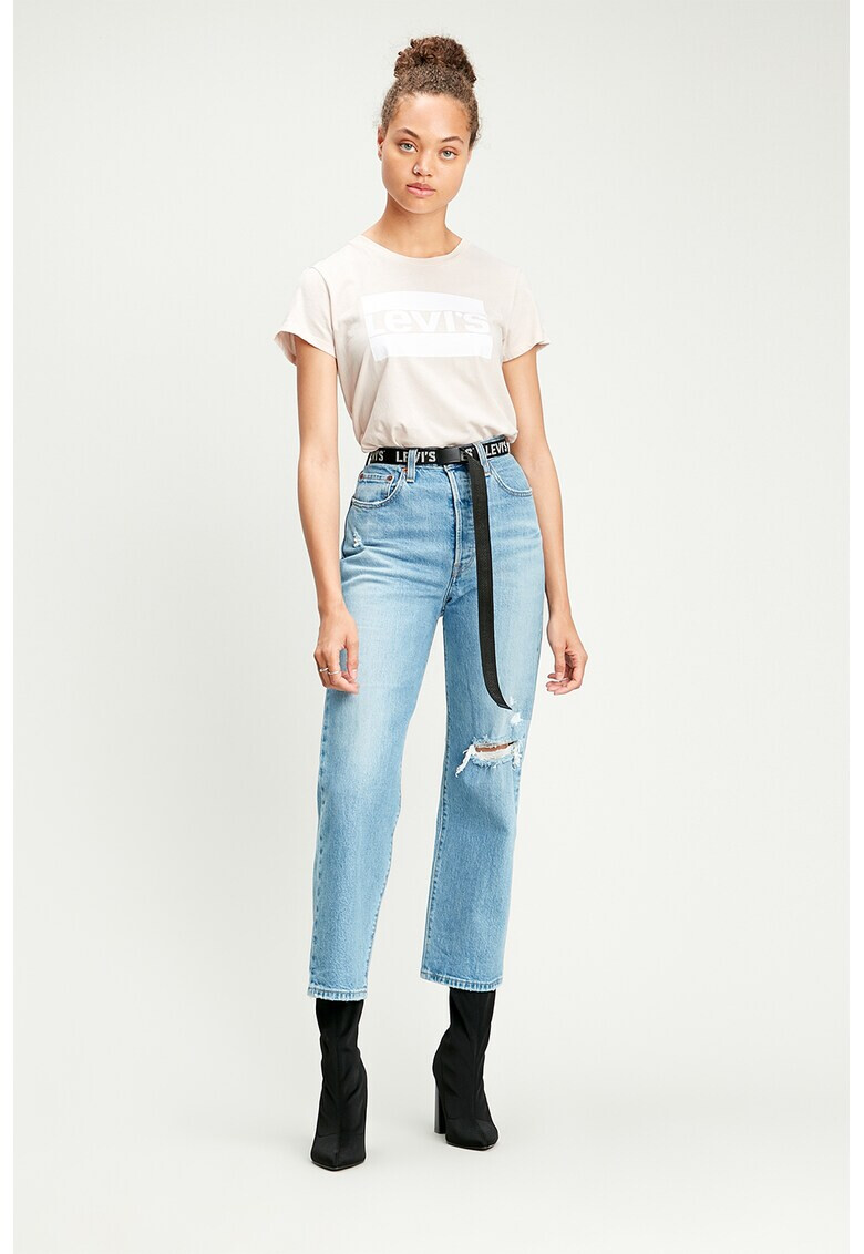 Levi's Памучна тениска с лого - Pepit.bg