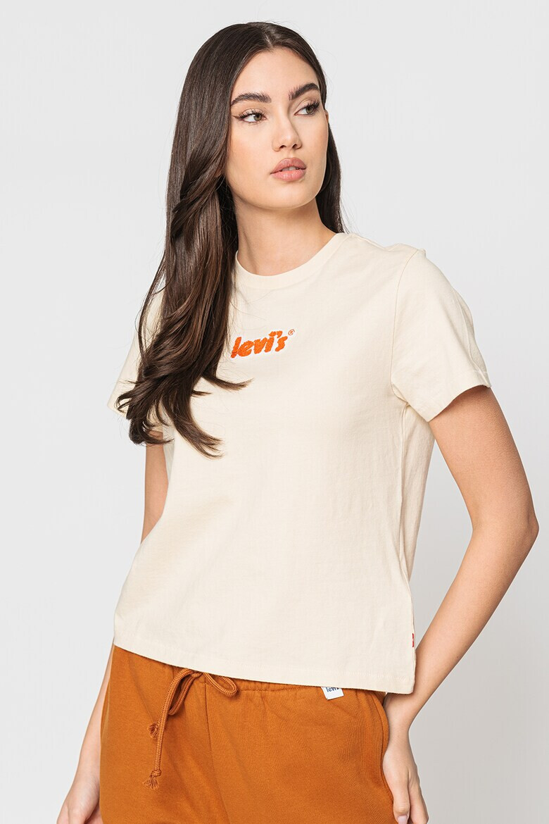 Levi's Памучна тениска с лого - Pepit.bg