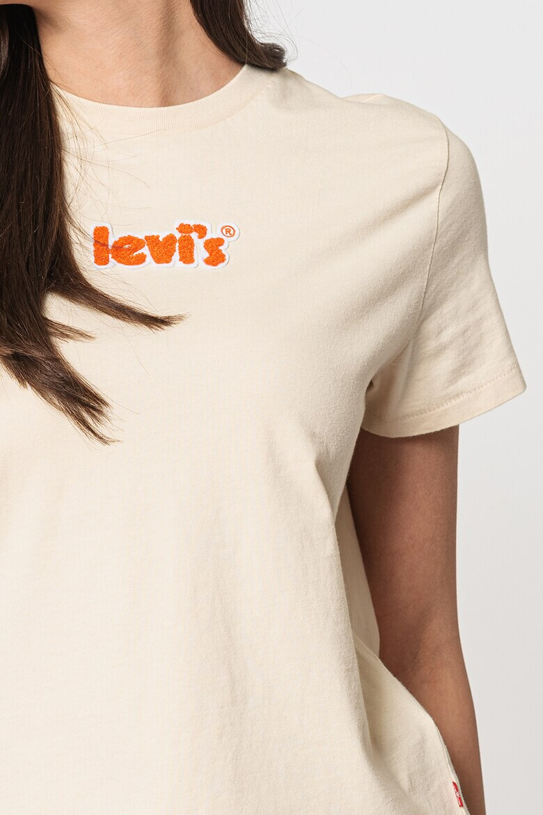 Levi's Памучна тениска с лого - Pepit.bg