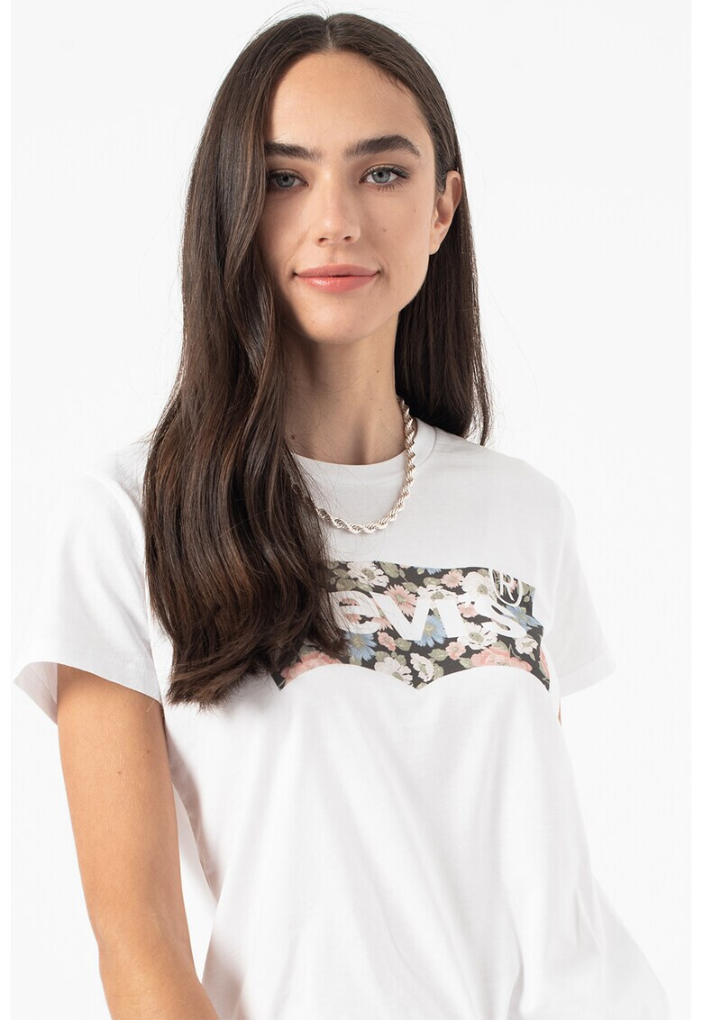 Levi's Памучна тениска с лого - Pepit.bg
