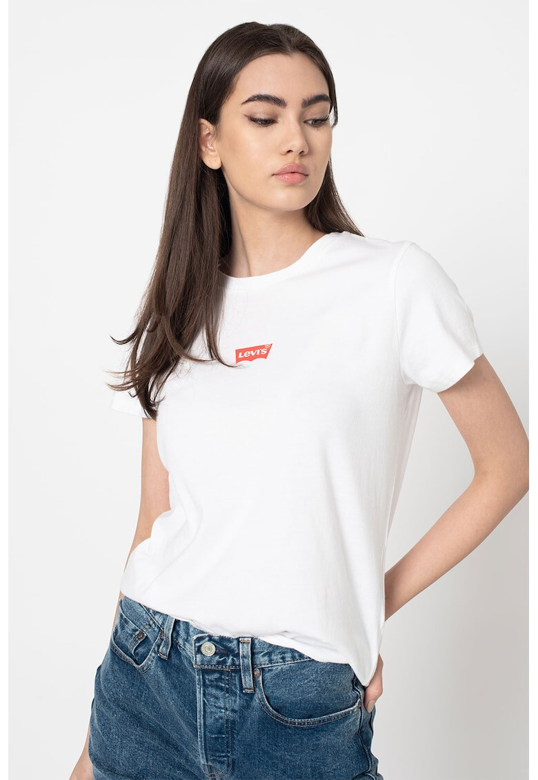 Levi's Памучна тениска с лого - Pepit.bg
