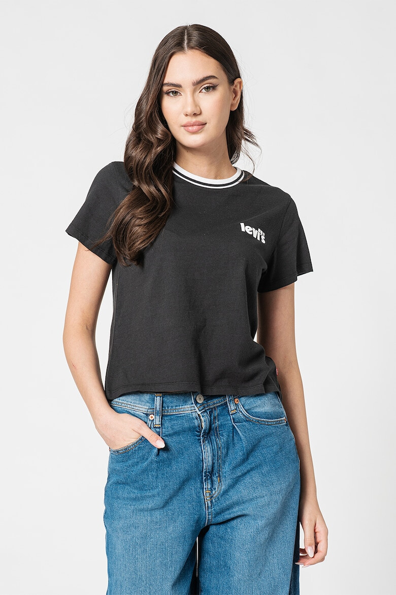 Levi's Памучна тениска с лого - Pepit.bg