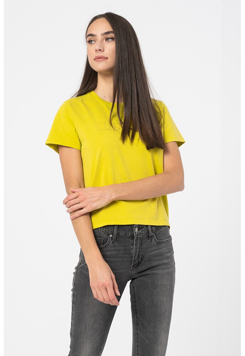 Levi's Памучна тениска с лого - Pepit.bg
