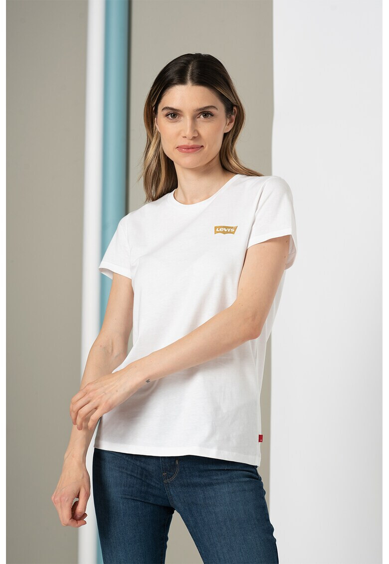 Levi's Памучна тениска с лого - Pepit.bg
