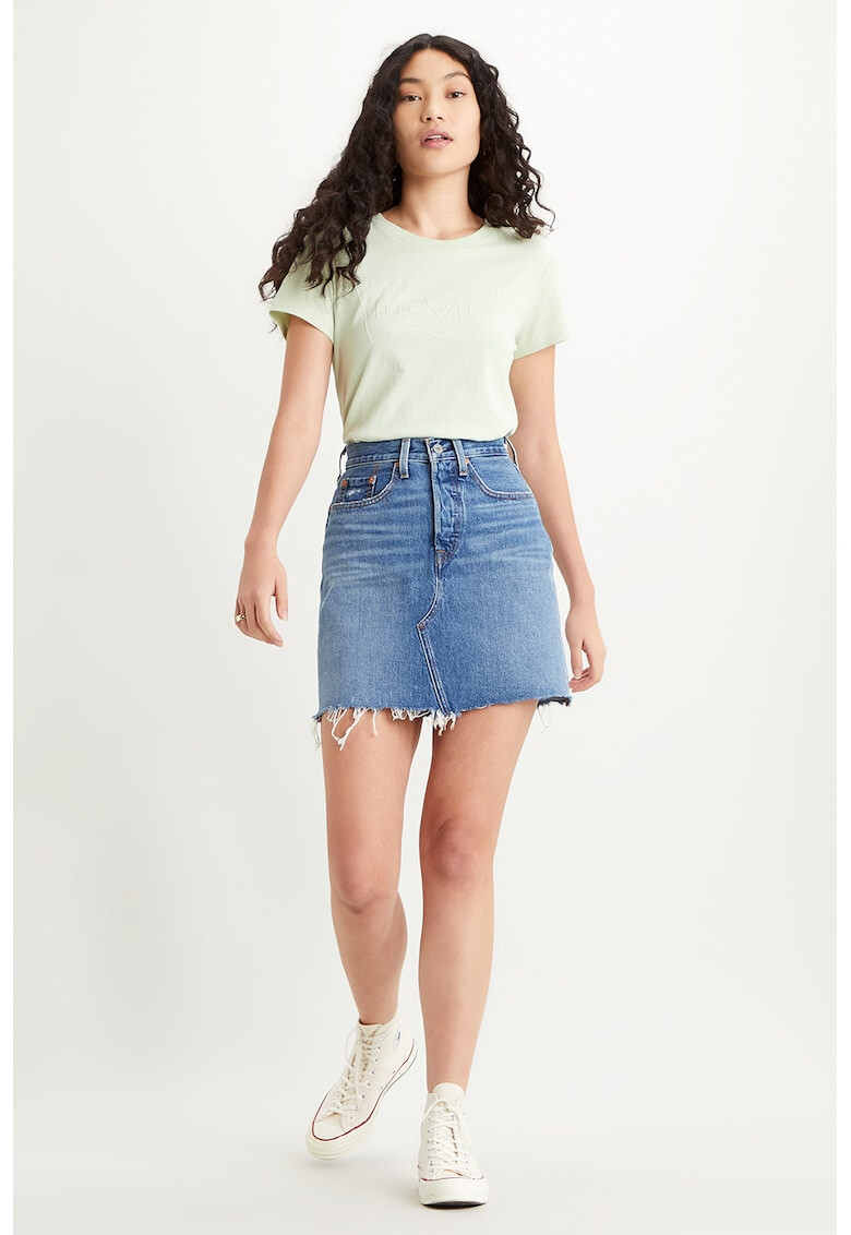 Levi's Памучна тениска с лого - Pepit.bg
