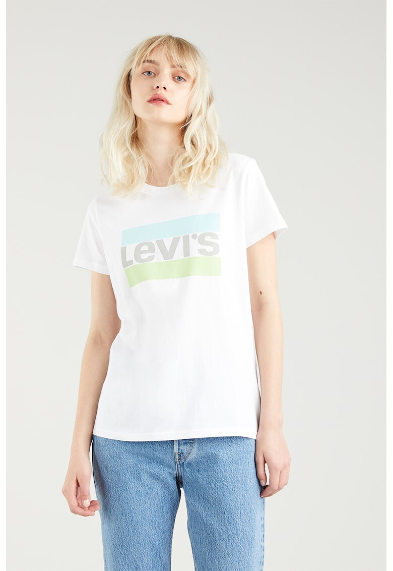 Levi's Памучна тениска с лого - Pepit.bg