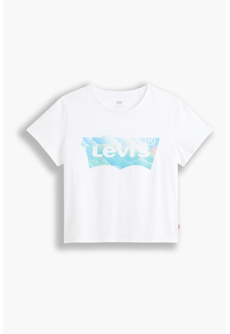 Levi's Памучна тениска с лого - Pepit.bg