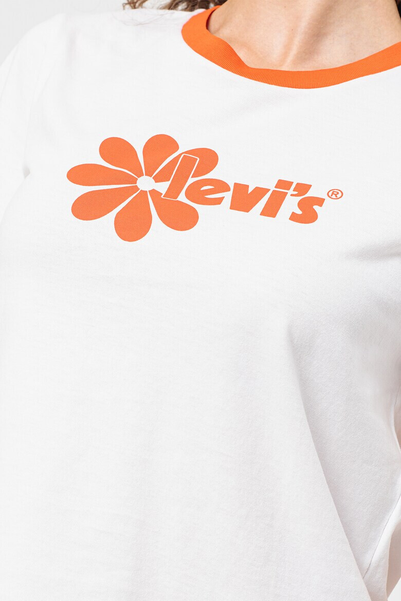 Levi's Памучна тениска с лого - Pepit.bg