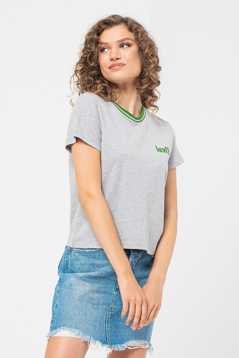Levi's Памучна тениска с лого - Pepit.bg