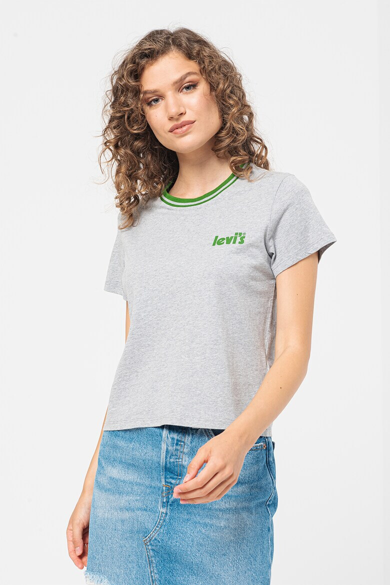 Levi's Памучна тениска с лого - Pepit.bg