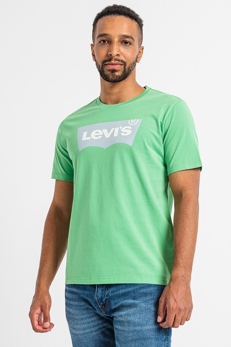 Levi's Памучна тениска с лого - Pepit.bg