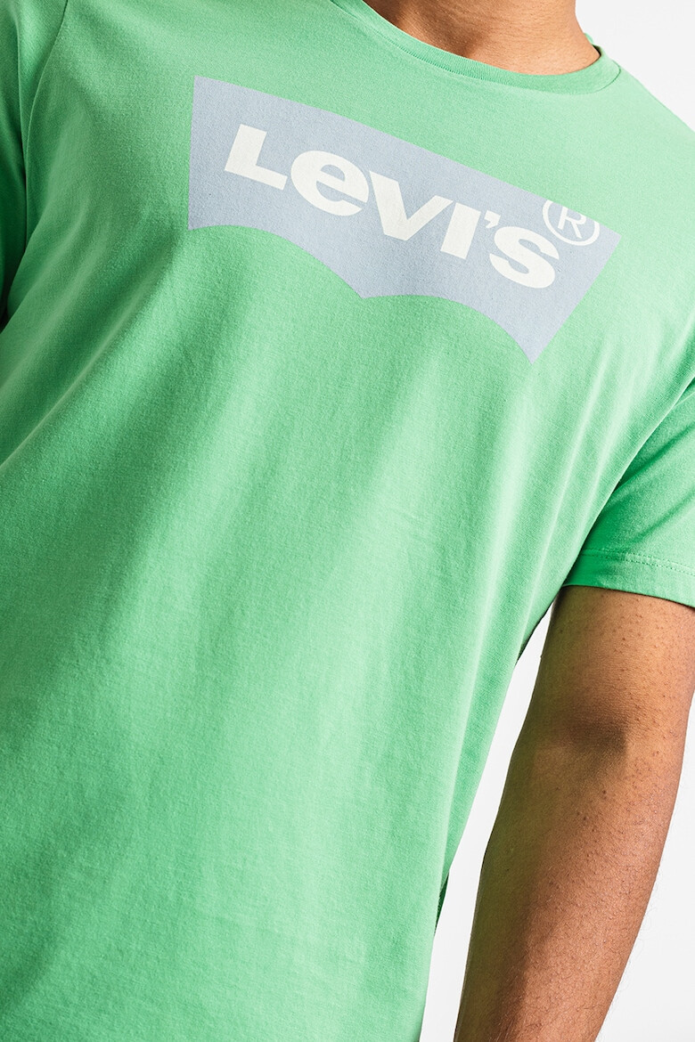 Levi's Памучна тениска с лого - Pepit.bg