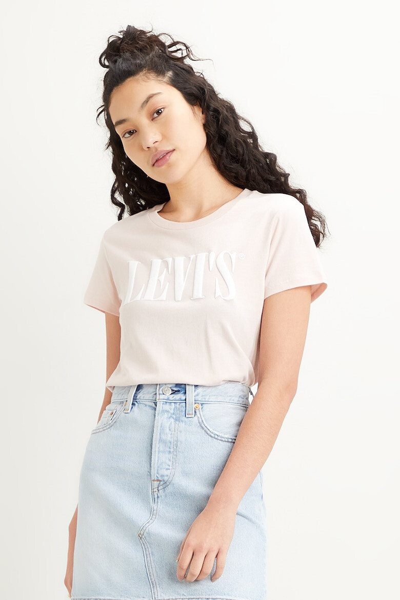 Levi's Памучна тениска с лого - Pepit.bg