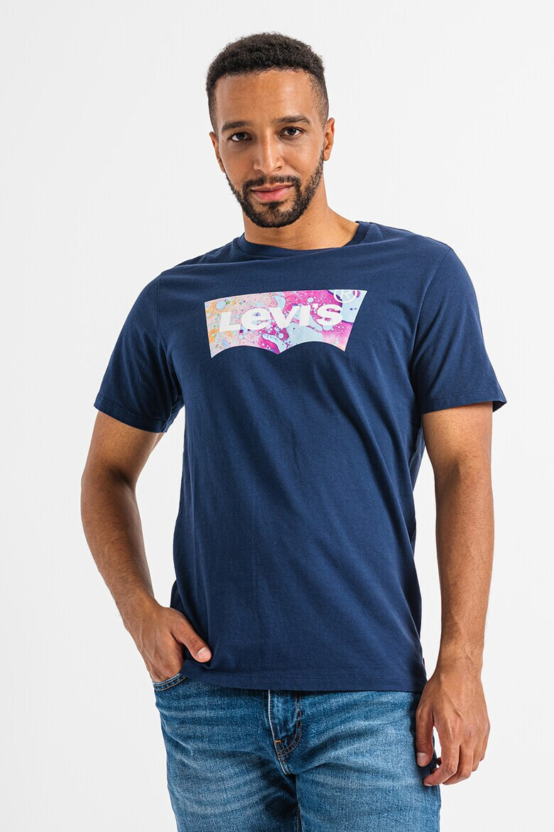 Levi's Памучна тениска с лого - Pepit.bg