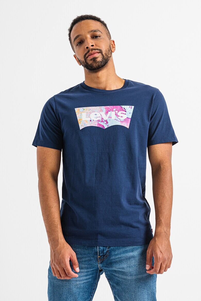Levi's Памучна тениска с лого - Pepit.bg
