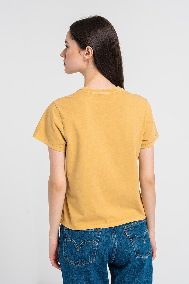 Levi's Памучна тениска с бродерия - Pepit.bg