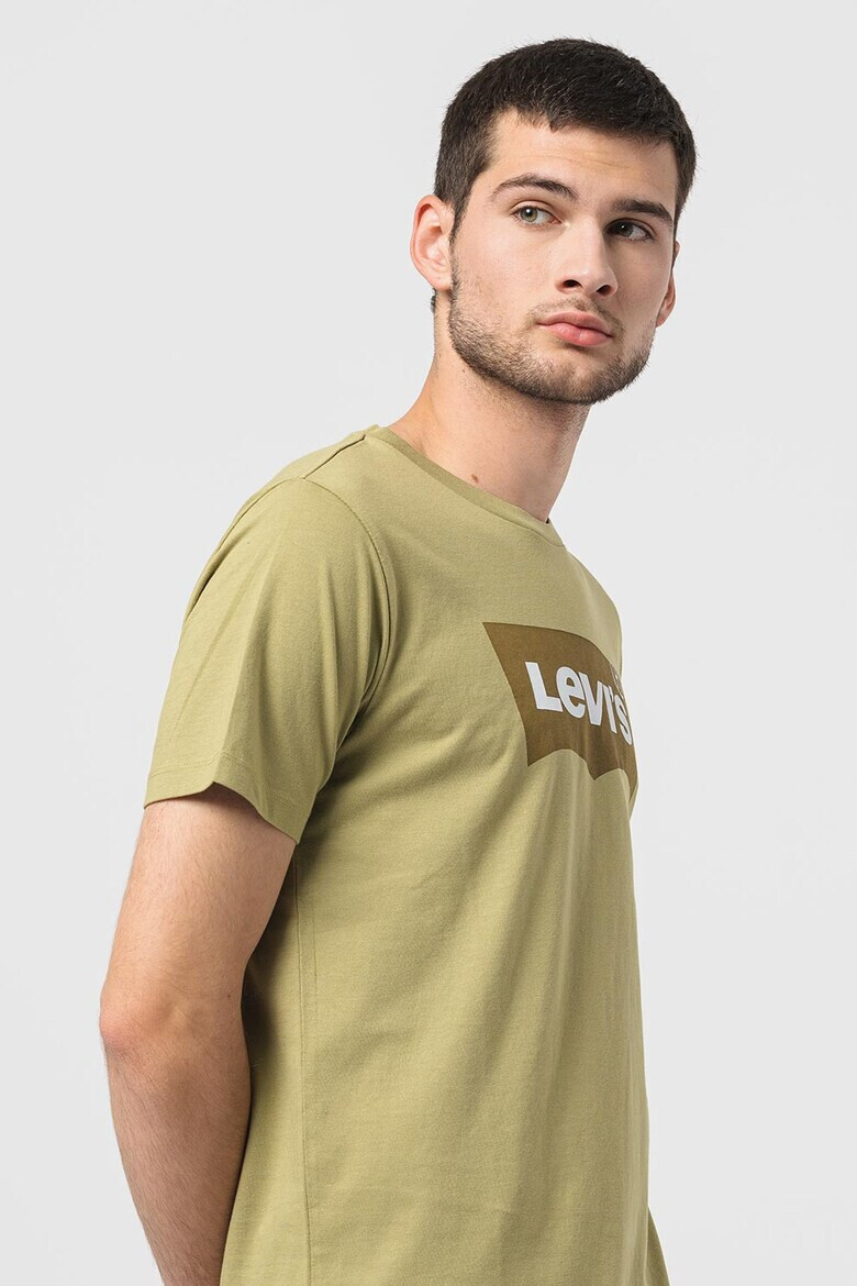 Levi's Памучна тениска с лого - Pepit.bg