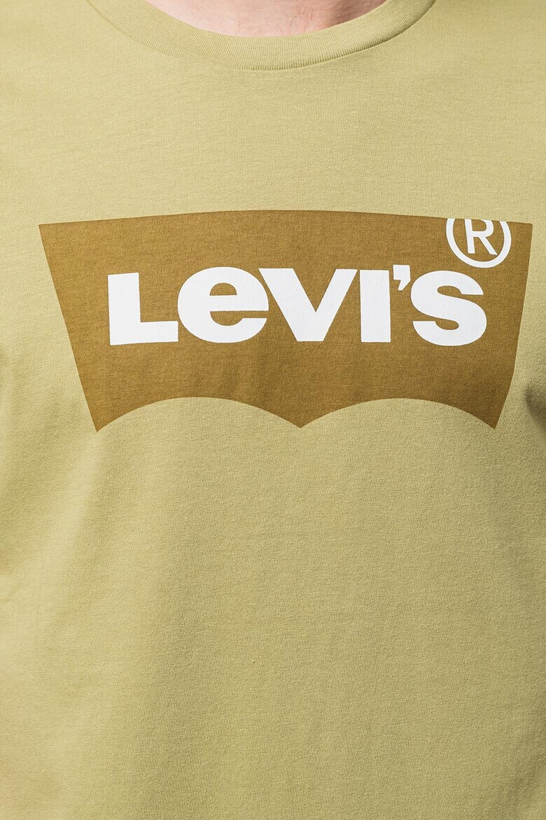 Levi's Памучна тениска с лого - Pepit.bg
