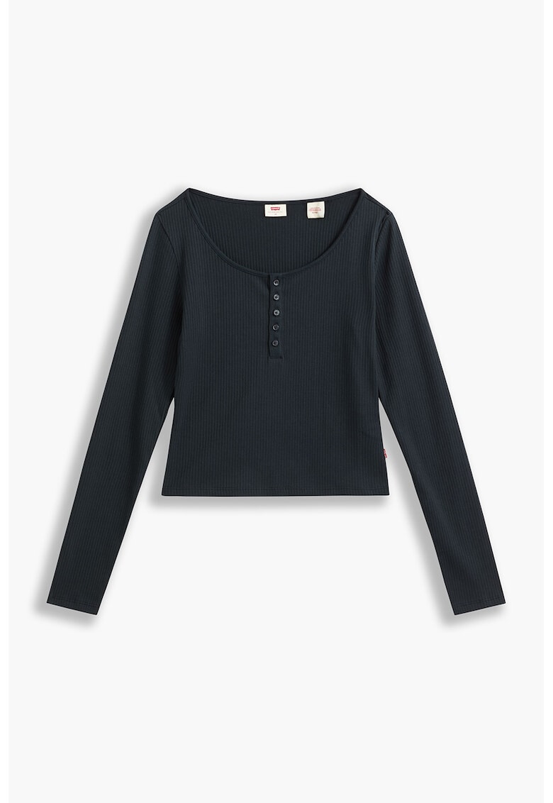 Levi's Рипсена блуза с копчета - Pepit.bg