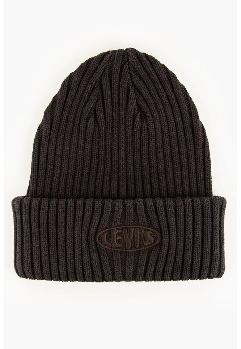 Levi's Рипсена шапка с бродирано лого - Pepit.bg