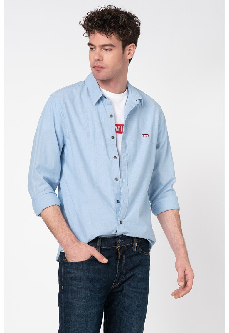 Levi's Риза от шамбре с бродирано лого - Pepit.bg