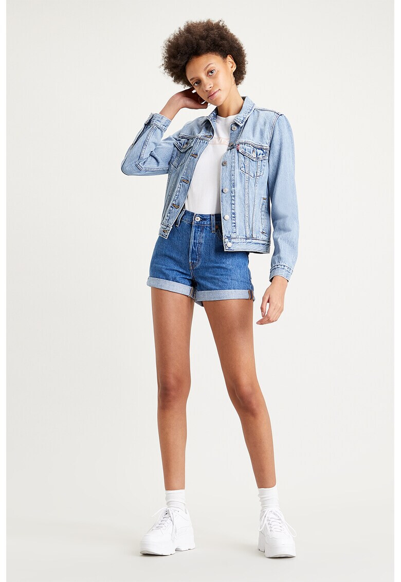 Levi's Къс панталон от деним с висока талия - Pepit.bg
