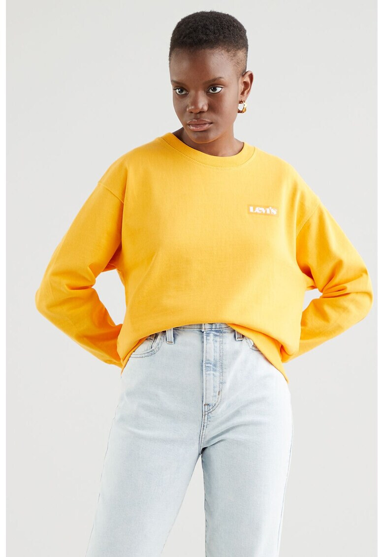 Levi's Суитшърт от памук с лого - Pepit.bg