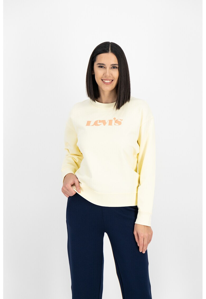 Levi's Суитшърт с овално деколте - Pepit.bg