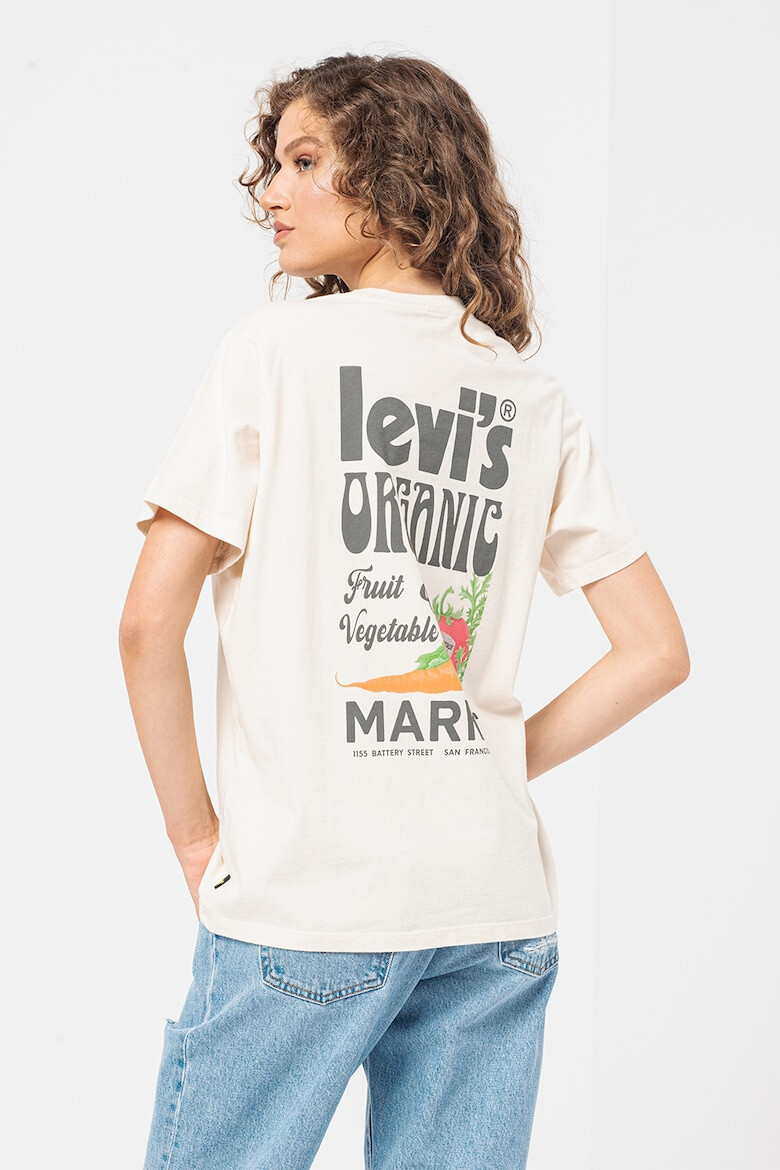 Levi's Свободна тениска с шарка - Pepit.bg