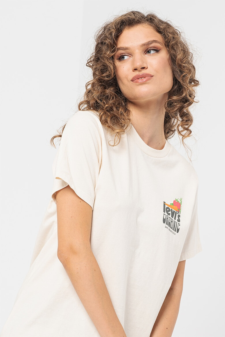 Levi's Свободна тениска с шарка - Pepit.bg