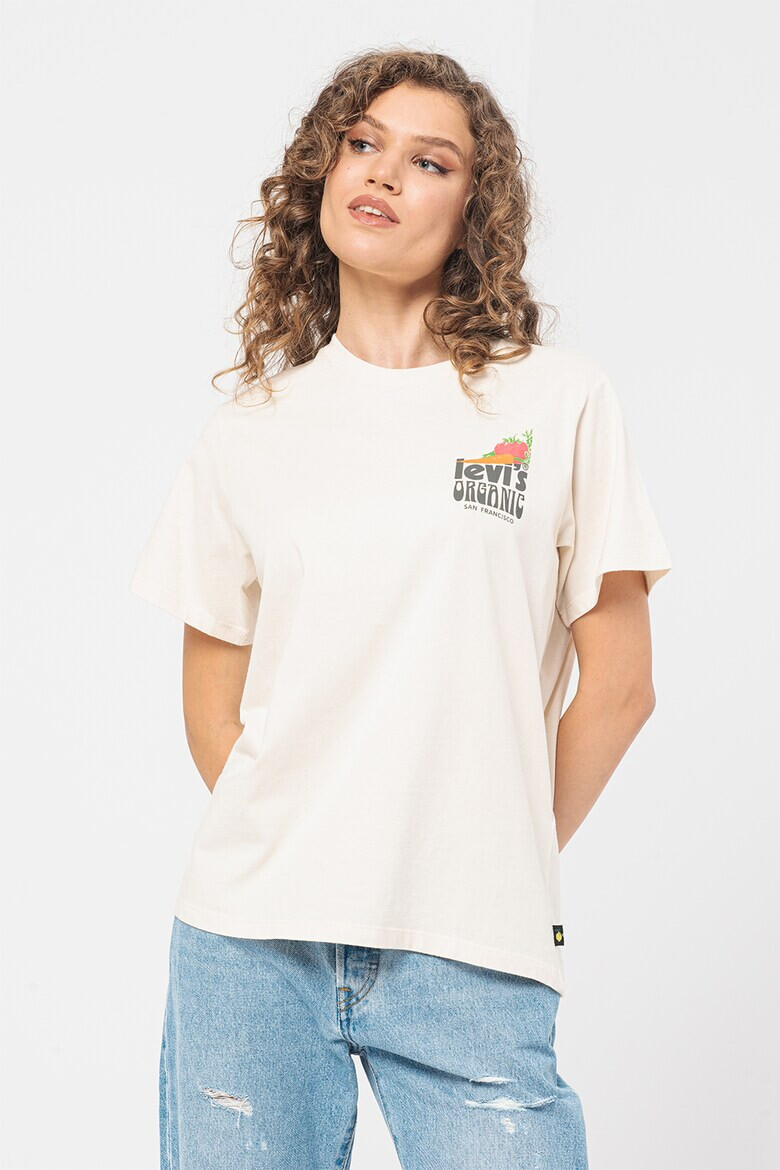 Levi's Свободна тениска с шарка - Pepit.bg