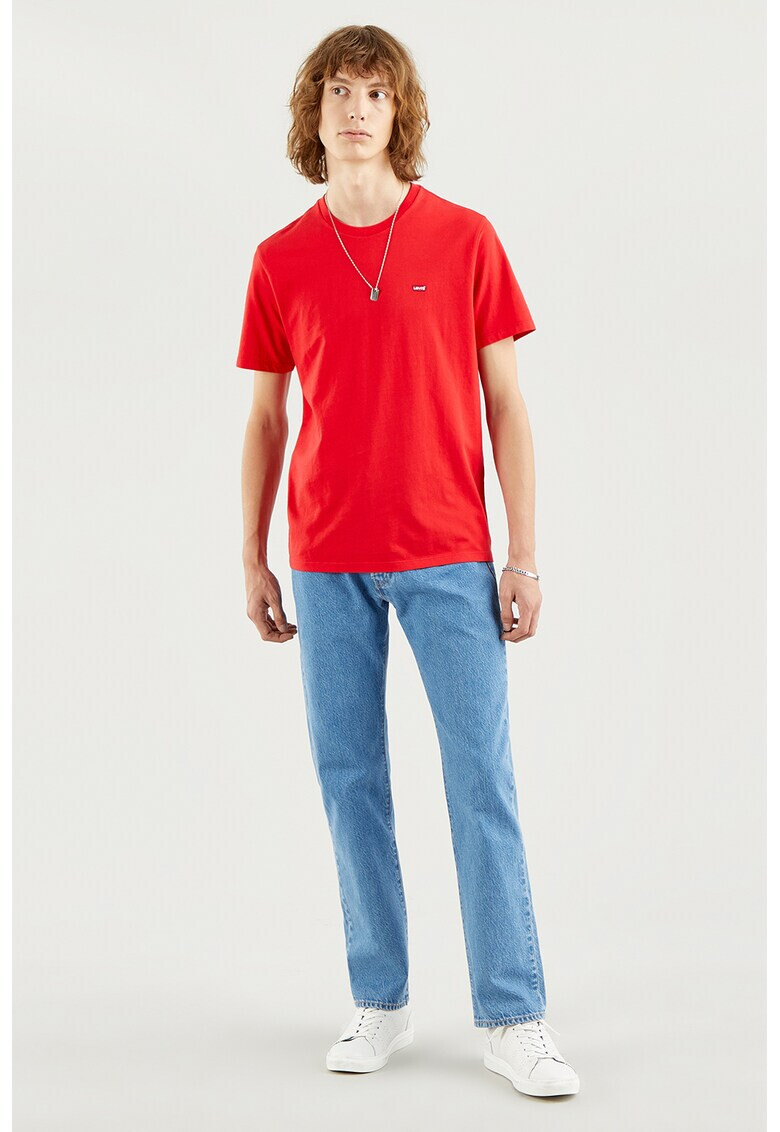 Levi's Тениска с овално деколте и малко лого - Pepit.bg