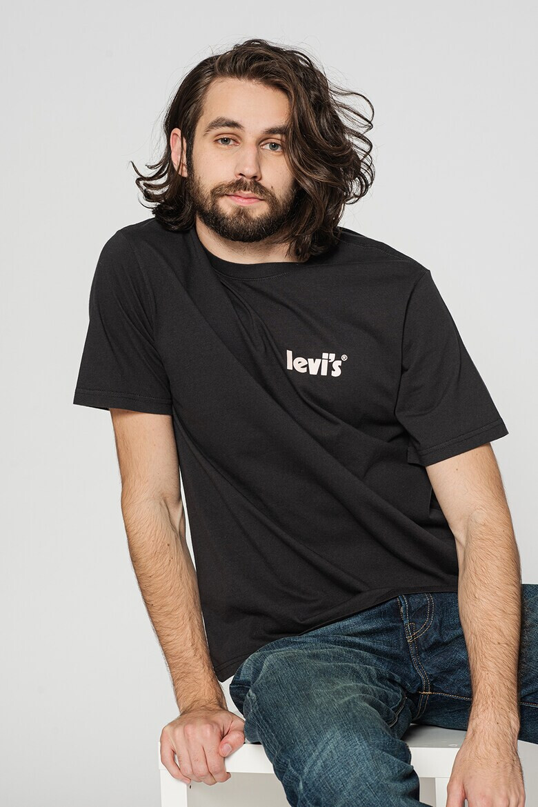 Levi's Тениска с десен с лого - Pepit.bg