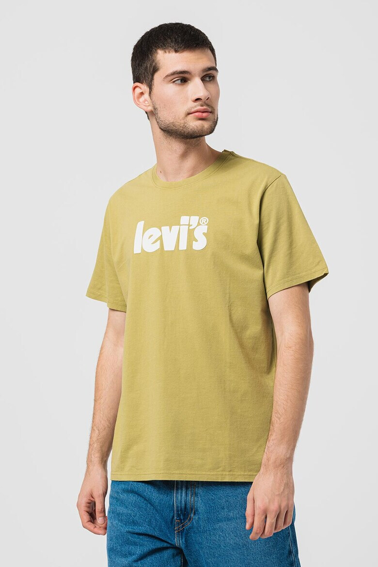Levi's Памучна тениска със свободна кройка и лого - Pepit.bg