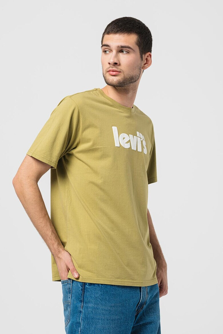 Levi's Памучна тениска със свободна кройка и лого - Pepit.bg