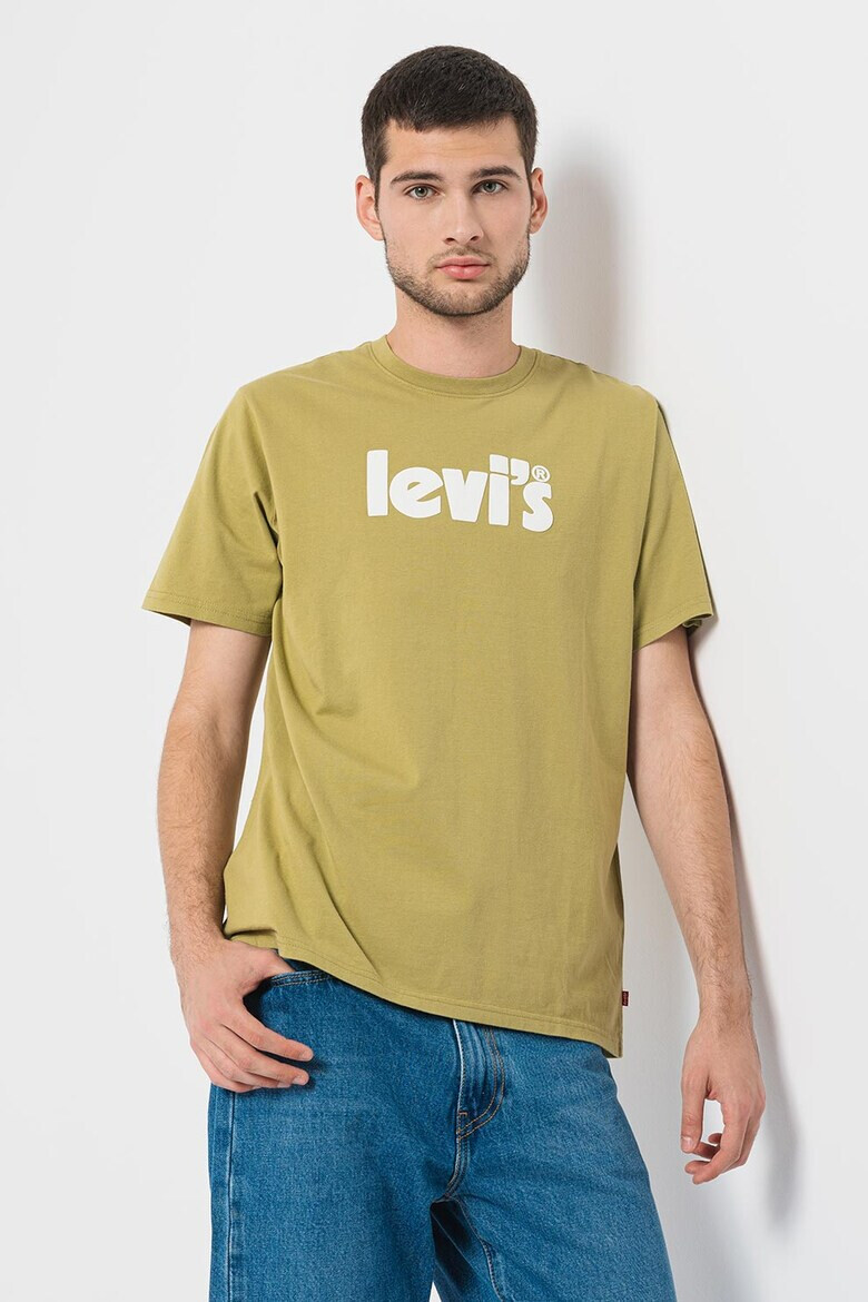 Levi's Памучна тениска със свободна кройка и лого - Pepit.bg