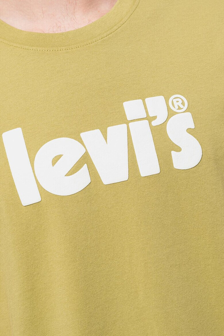 Levi's Памучна тениска със свободна кройка и лого - Pepit.bg