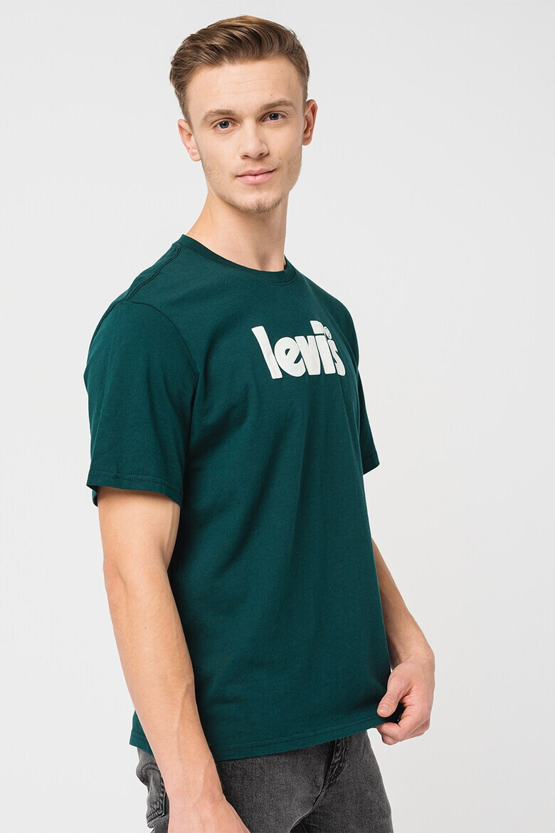 Levi's Памучна тениска със свободна кройка и лого - Pepit.bg