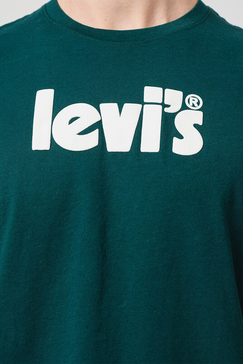 Levi's Памучна тениска със свободна кройка и лого - Pepit.bg