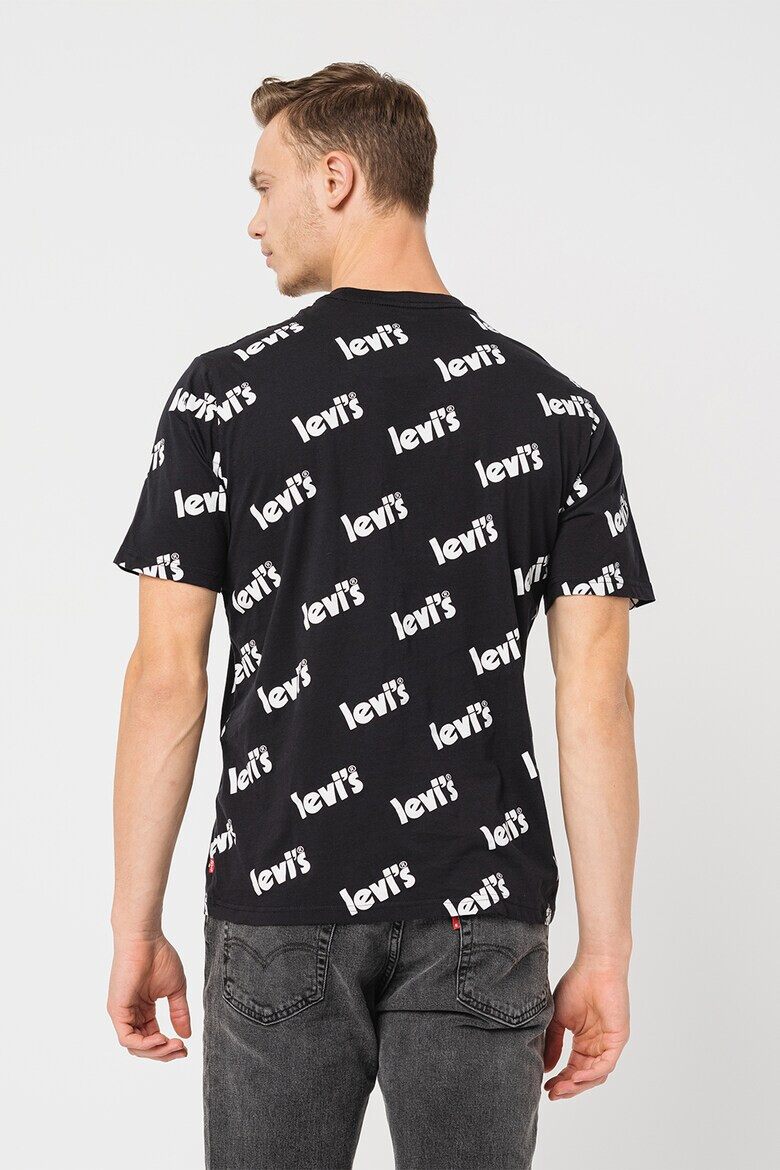 Levi's Памучна тениска със свободна кройка и лого - Pepit.bg