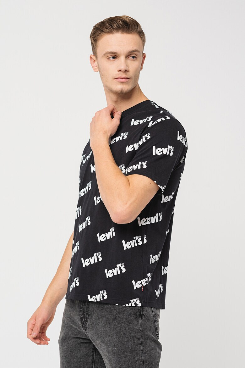 Levi's Памучна тениска със свободна кройка и лого - Pepit.bg