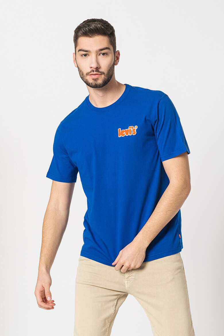 Levi's Памучна тениска със свободна кройка и лого - Pepit.bg