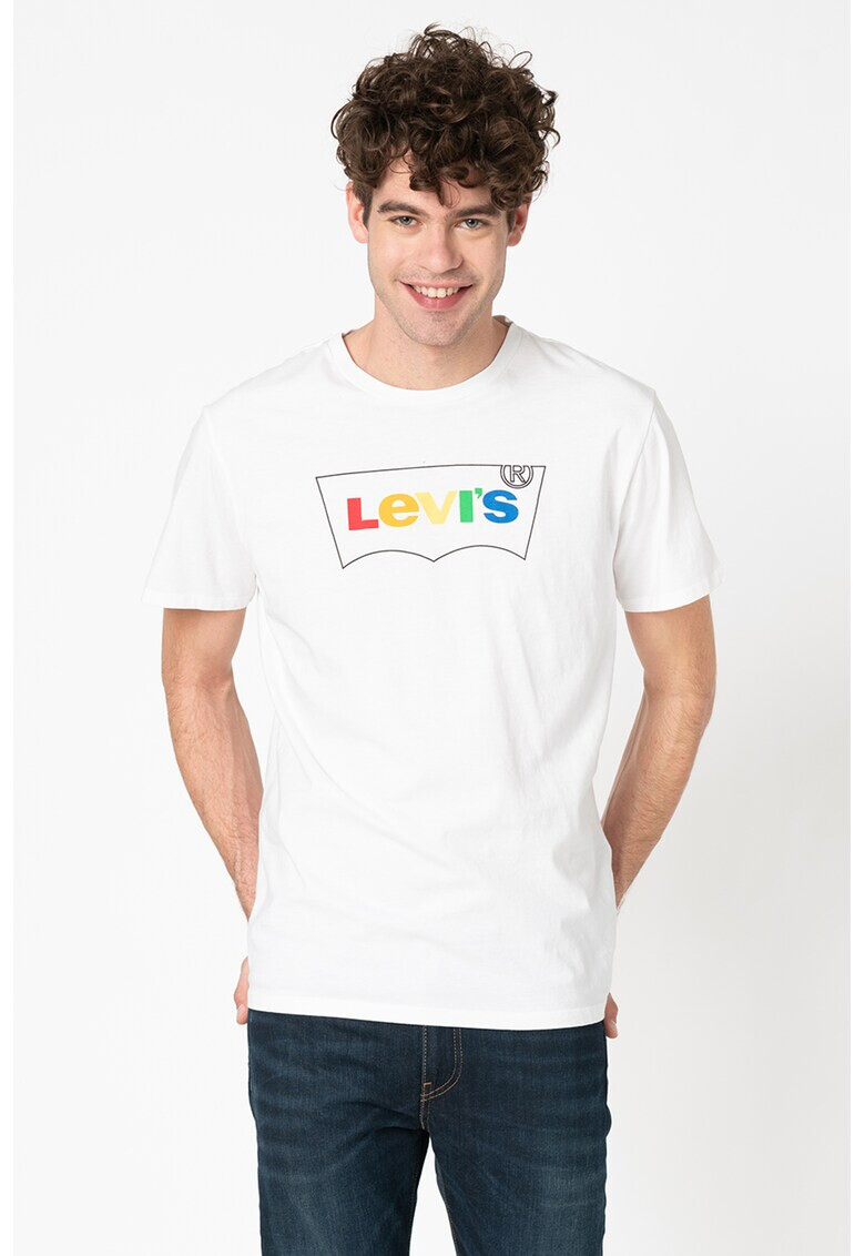 Levi's Тениска със стандартна кройка и лого - Pepit.bg