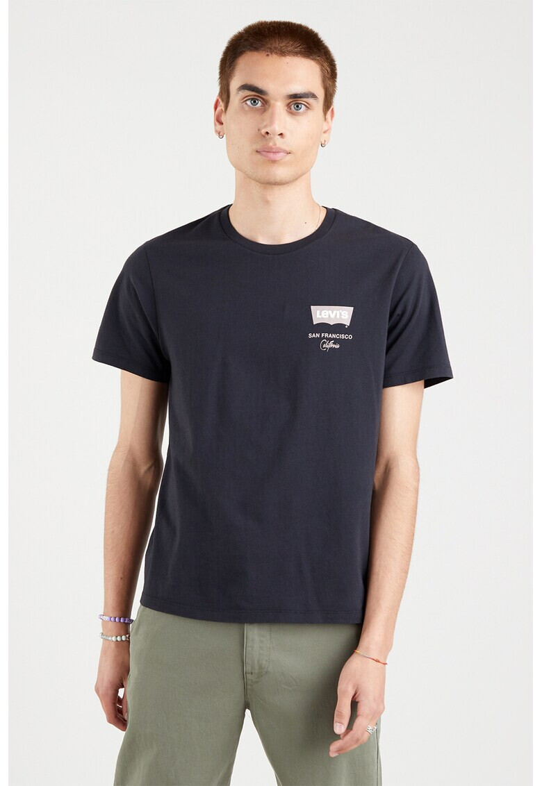 Levi's Памучна тениска с лого - Pepit.bg